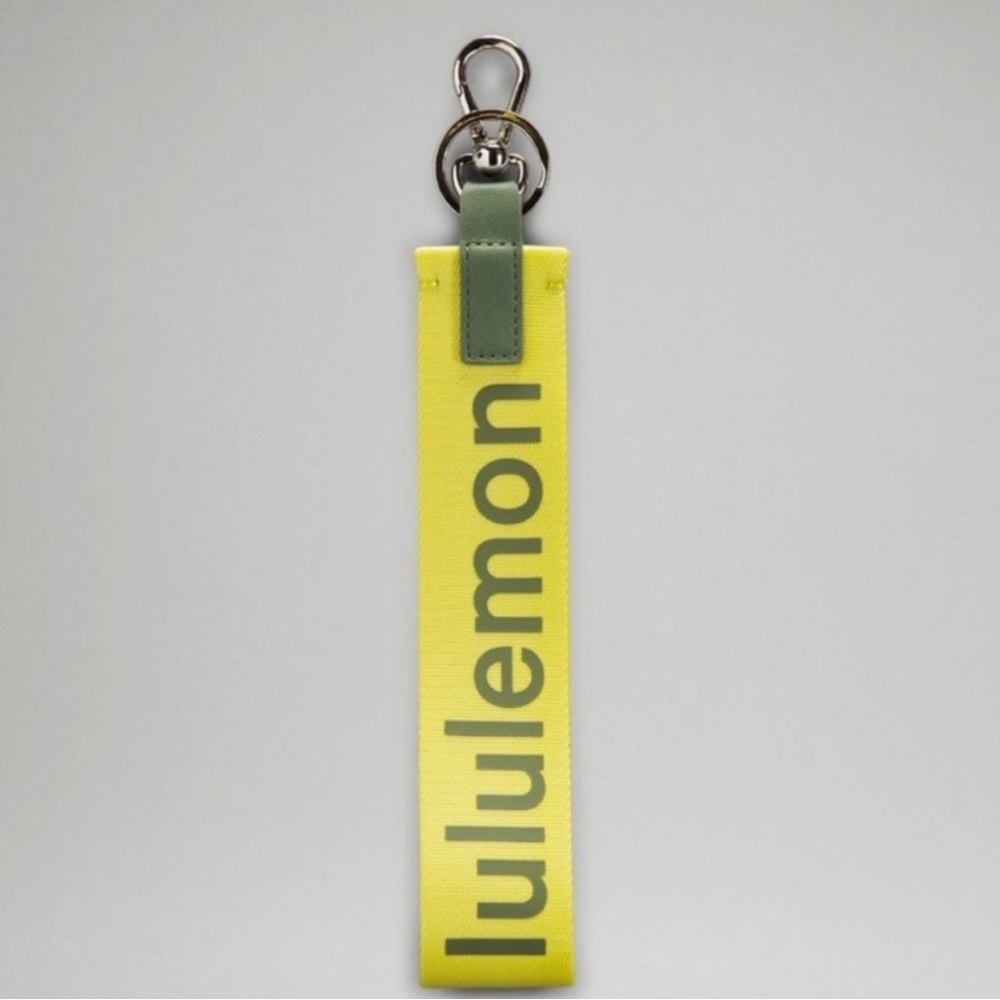 LULULEMON Never Lost Keychain—Citrine color—No longer available! $25